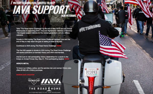 Victory Motorcycles Launches “The Road Home Challenge” for IAVA. . .