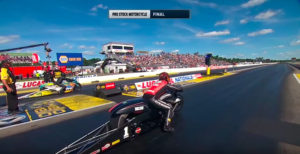 Andrew Hines Powers to NHRA Pro Stock Motorcycle Win at Brainard, MN